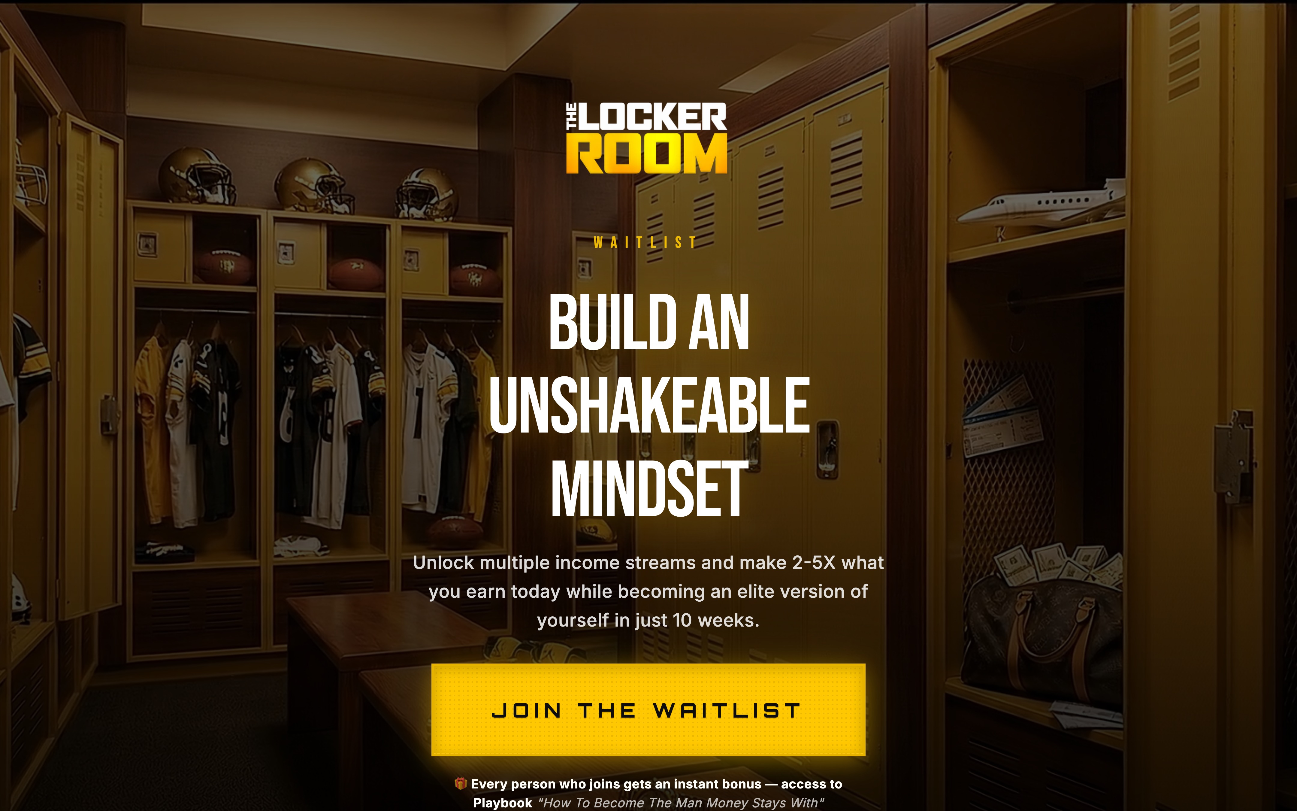 The Locker Room Website Design & Development