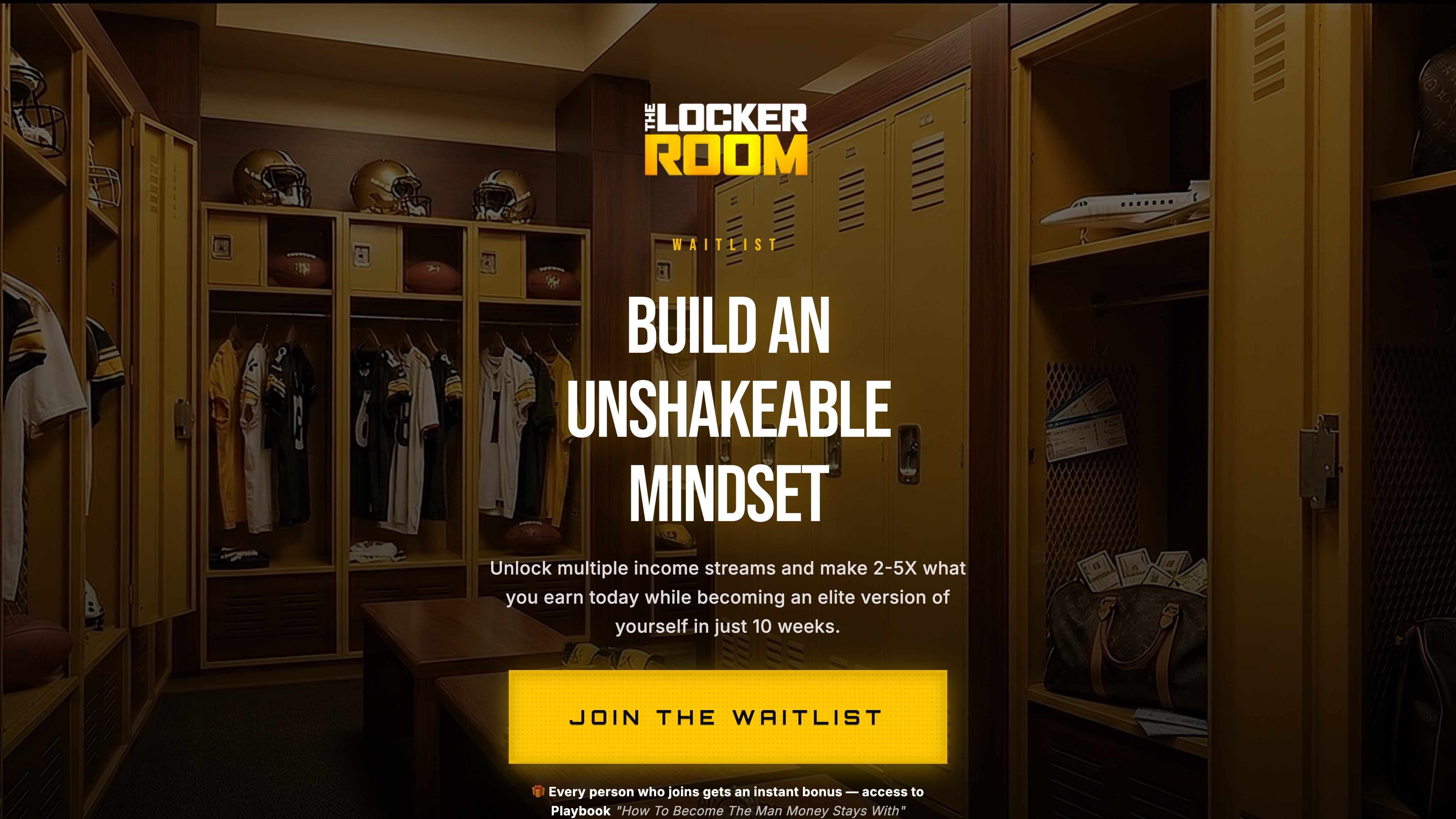The Locker Room website