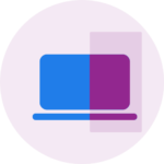 web design icon purple