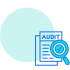 Complete website audit and analysis icon